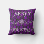 ダマスエレガントクビクトリアン・クリスマス クッション (裏面)