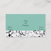 ダマスエレガントク，フローラつる植物名刺 名刺 (裏面)