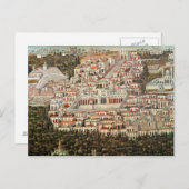 ダマスカスの街のビュー ポストカード (正面/裏面)