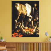 ダマスカスへ行く途中の変換by Caravaggio キャンバスプリント (インサイチュ (リビング))