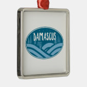 ダマスカスバージニアアウトドア メタルオーナメント (右)