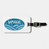 ダマスカスバージニアアウトドア ラゲッジタグ (正面横)