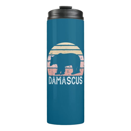 ダマスカスバージニアレトロベア タンブラー (正面)