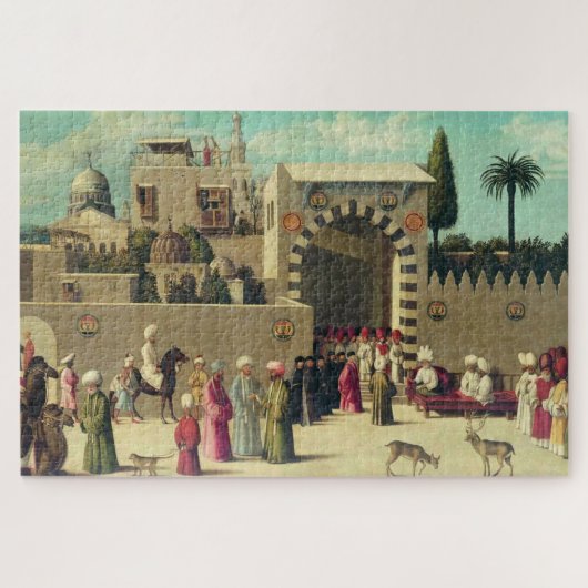 ダマスカス駐日大使披露宴 ジグソーパズル (横)