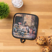 ダマスカス黄金の門,旧エルサレム 鍋敷き (トップダウン)