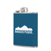 ダマスカス・バージニアお願い フラスク (左)