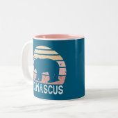 ダマスカス バージニア レトロ ベア ツートーンマグカップ (正面左)