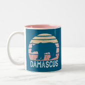 ダマスカス バージニア レトロ ベア ツートーンマグカップ (左)