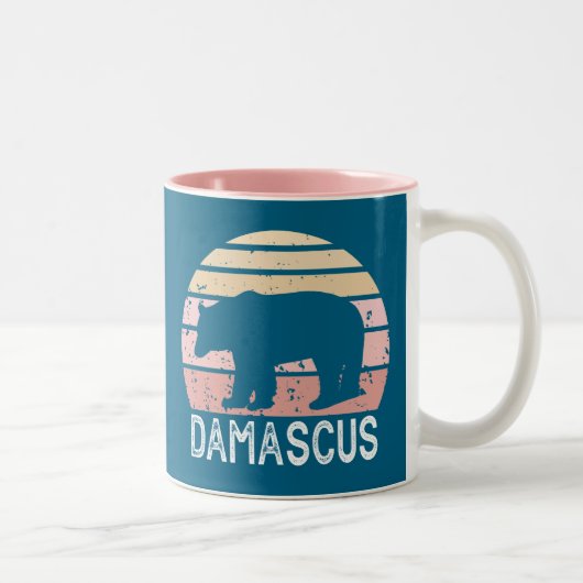 ダマスカス バージニア レトロ ベア ツートーンマグカップ (右)