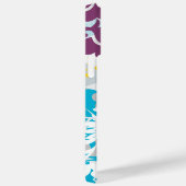 ダマスクとシャンデリアの抽象芸術三角形デザイン Case-Mate iPhoneケース (裏面 / 右)