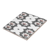 ダマスクとスカル タイル (側面)