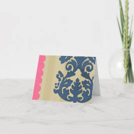 ダマスクに感謝 サンキューカード