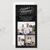 ダマスクのご挨拶 シーズンカード (正面/裏面)