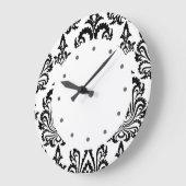 ダマスクのウォールクロック ラージ壁時計 (傾斜)