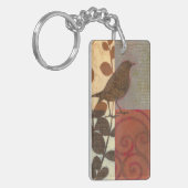 ダマスクのスパロー キーホルダー (正面左)