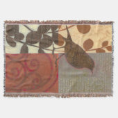 ダマスクのスパロー スローブランケット (正面)