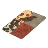 ダマスクのスパロー マグネット (左側)