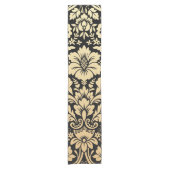 ダマスクのパターン2 ショートテーブルランナー (正面)