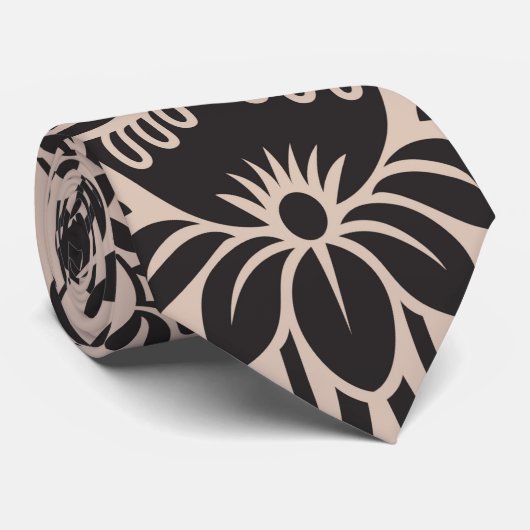 ダマスクのパターン4 ネクタイ (ロール)