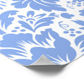 ダマスクのパターン5 ポスター (角)