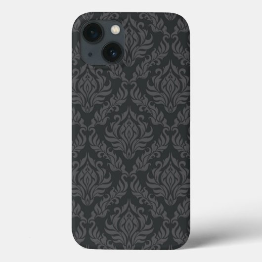 ダマスクのパターン6 Case-Mate iPhoneケース (裏面)