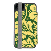 ダマスクのパターン8 INCIPIO iPhoneウォレットケース (フォリオ裏面)