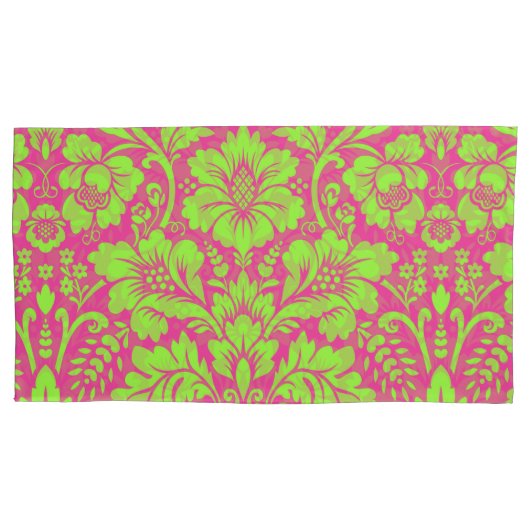 ダマスクのパターン9 枕カバー (正面)