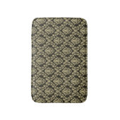 ダマスクの背景 バスマット (正面縦)