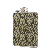 ダマスクの背景 フラスク (左)