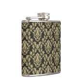 ダマスクの背景 フラスク (右)