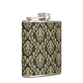 ダマスクの背景 フラスク (右)