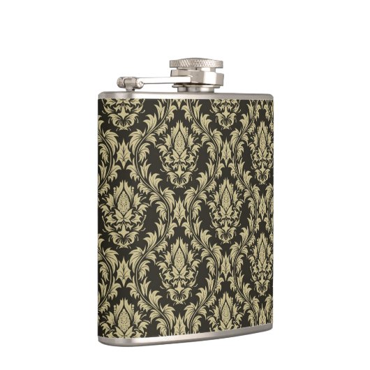 ダマスクの背景 フラスク (右)