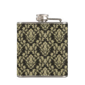 ダマスクの背景 フラスク (裏面)