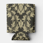 ダマスクの背景 缶クーラー (裏面)