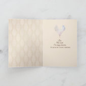 ダマスクの記念日バラ カード (内部)