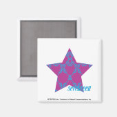 ダマスクアクアパープル3 マグネット (正面/裏面)