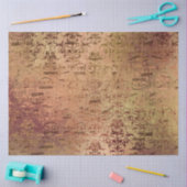 ダマスクエフェラデザインシリーズ#11 薄葉紙 (クラフト)