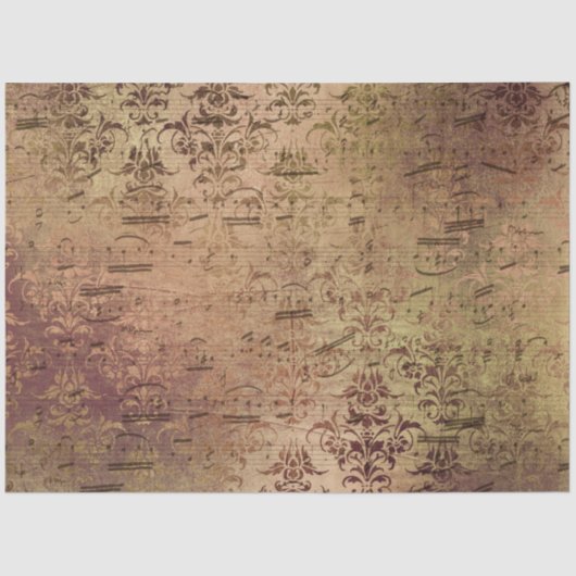 ダマスクエフェラデザインシリーズ#11 薄葉紙 (正面)