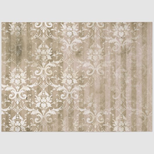 ダマスクエフェラデザインシリーズ#12 薄葉紙 (正面)