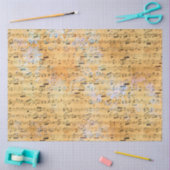 ダマスクエフェラデザインシリーズ#19 薄葉紙 (クラフト)