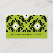 ダマスクエレガンス名刺 名刺 (裏面)