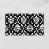 ダマスクエレガントウェディング披露宴座席表 プレイスカード (裏面)