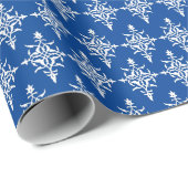 ダマスクエレガントパターン任意の大事な行事 ラッピングペーパー (ロールコーナー)