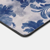 ダマスクエレガントブルートワールデジュウモノグラム デスクマット (コーナー)