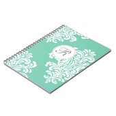 ダマスクエレガントモノグラム ノートブック (左側)