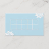 ダマスクエレガント名刺 名刺 (裏面)