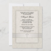 ダマスクガールズファースト招待状 招待状 (裏面)