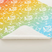 ダマスクグラデーション付き シェルパブランケット (3/4)