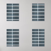 ダマスクグラフィック草イラストレーション高 (正面)