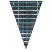 ダマスクグラフィック草イラストレーション高 バンティングフラッグ (第1の旗)